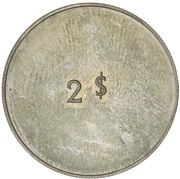2 Dollar Pattern obverse image