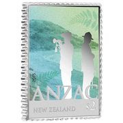 2 Dollars - Elizabeth II 4th Portrait; ANZAC Centenary, New Zealand, 2015 reverse image