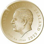 2 Dollars - Charles III 1st Portrait - Coronation; Gold Proof obverse image
