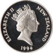 5 Dollars - Elizabeth II 3rd Portrait; Winter Olympics obverse image