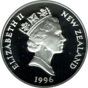 5 Dollars - Elizabeth II 3rd Portrait; De Heemskerck obverse image