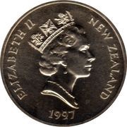 5 Dollars - Elizabeth II 3rd Portrait; Golden Wedding obverse image