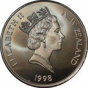 5 Dollars - Elizabeth II 3rd Portrait; Four Stars obverse image