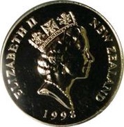 5 Dollars - Elizabeth II 3rd Portrait; Dunedin obverse image
