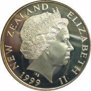 5 Dollars - Elizabeth II 4th Portrait; Wellington obverse image