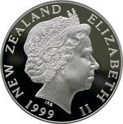 5 Dollars - Elizabeth II 4th Portrait; Wellington, Silver Proof obverse image