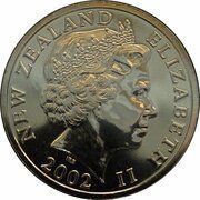 5 Dollars - Elizabeth II 4th Portrait; Hector's Dolphin obverse image