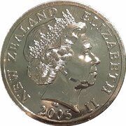 5 Dollars - Elizabeth II 4th Portrait; Fiordland Crested Penguin obverse image