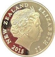 5 Dollars - Elizabeth II Huia Bird obverse image