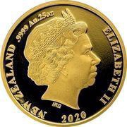 5 Dollars - Elizabeth II 4th Portrait - Ngā Hau e Whā : Te Hau-ā-uru obverse image