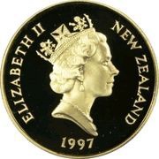 10 Dollars - Elizabeth II 3rd Portrait; Gabriel's Gully, Gold Proof obverse image