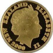 10 Dollars - Elizabeth II 4th Portrait; Claymore obverse image