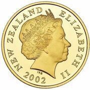 10 Dollars - Elizabeth II 4th Portrait; America's Cup, Gold Proof obverse image