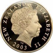 10 Dollars - Elizabeth II 4th Portrait; The One Ring, Gold Proof obverse image