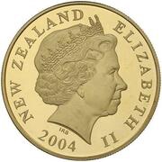 10 Dollars - Elizabeth II 4th Portrait; Pukaki obverse image