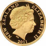 10 Dollars - Elizabeth II 4th Portrait; Kiwi obverse image