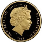 10 Dollars - Elizabeth II 4th Portrait - Māui and the Fish obverse image