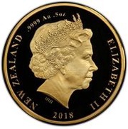 10 Dollars - Elizabeth II 4th Portrait - Māui and the Fish obverse image