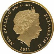 10 Dollars - Elizabeth II 4th Portrait; 95th Birthday of the Queen obverse image