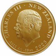 10 Dollars - Charles III 1st Portrait - 75th Birthday; Gold Proof obverse image