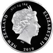 20 Dollars - Elizabeth II 4th Portrait; Brown Kiwi obverse image