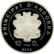 10 Diners Pope John Paul II obverse image