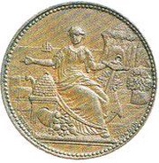 Token - ½ Penny Hurley, J. and Co. - Wanganui obverse image