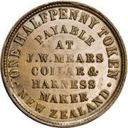½ Penny Mears, J.W. Wellington reverse image