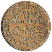 ½ Penny Ashton, H. - Auckland obverse image