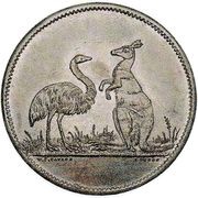 1 Penny Hall, Henry J. - Christchurch, New Zealand,  reverse image