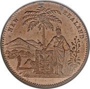 1 Penny Milner and Thompson, Christchurch obverse image