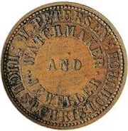 1 Penny Peterson, W. - Christchurch obverse image