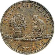1 Penny Reece, Edward - Christchurch, New Zealand,  reverse image