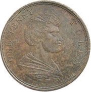 1 Penny Wholesale and Retail Bakers Confectioners and Grocers (mule), New Zealand,  reverse image