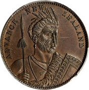 1 Penny Milner and Thompson - Christchurch obverse image