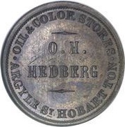 1 Penny Levy, Lipman - Wellington (mule) obverse image
