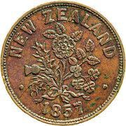 1 Penny Somerville, M. - Auckland obverse image