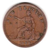 1 Penny Jones and Williamson, Dunedin obverse image