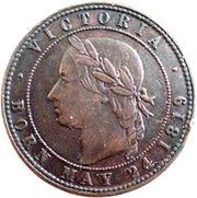 1 Penny Auckland Licensed Victuallers Association obverse image
