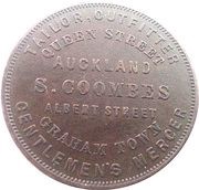 1 Penny Coombes, S. - Auckland reverse image