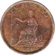 1 Penny S. Clarkson, Christchurch obverse image