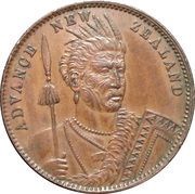 1 Penny Milner and Thompson, Christchurch obverse image