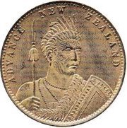 1 Penny Milner and Thompson - Christchurch obverse image
