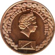 1 Cent - Elizabeth II 4th portrait; Set Issue obverse image