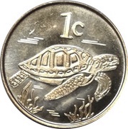 1 Cent - Elizabeth II 4th portrait reverse image