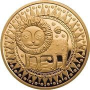 100 Roubles Leo, Belarus, 2011 reverse image