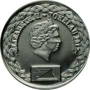 20 Cents - Elizabeth II 4th portrait; Set Issue obverse image