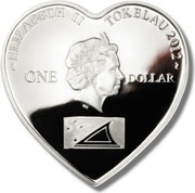 1 Dollar - Elizabeth II True Love obverse image