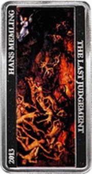1 Dollar - Elizabeth II The Last Judgement: 3/3, New Zealand, 2013 reverse image