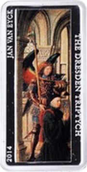 1 Dollar - Elizabeth II The Dresden Triptych: 3/3 reverse image